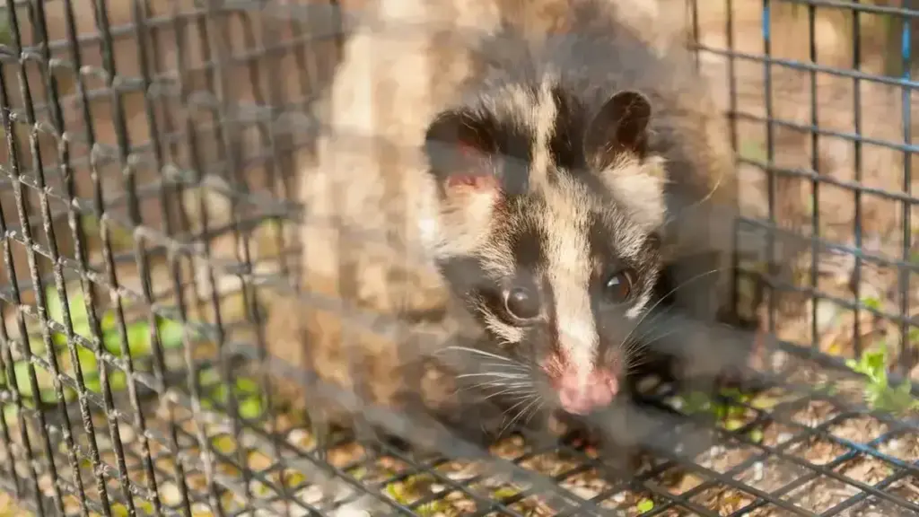 害獣駆除ハクビシン