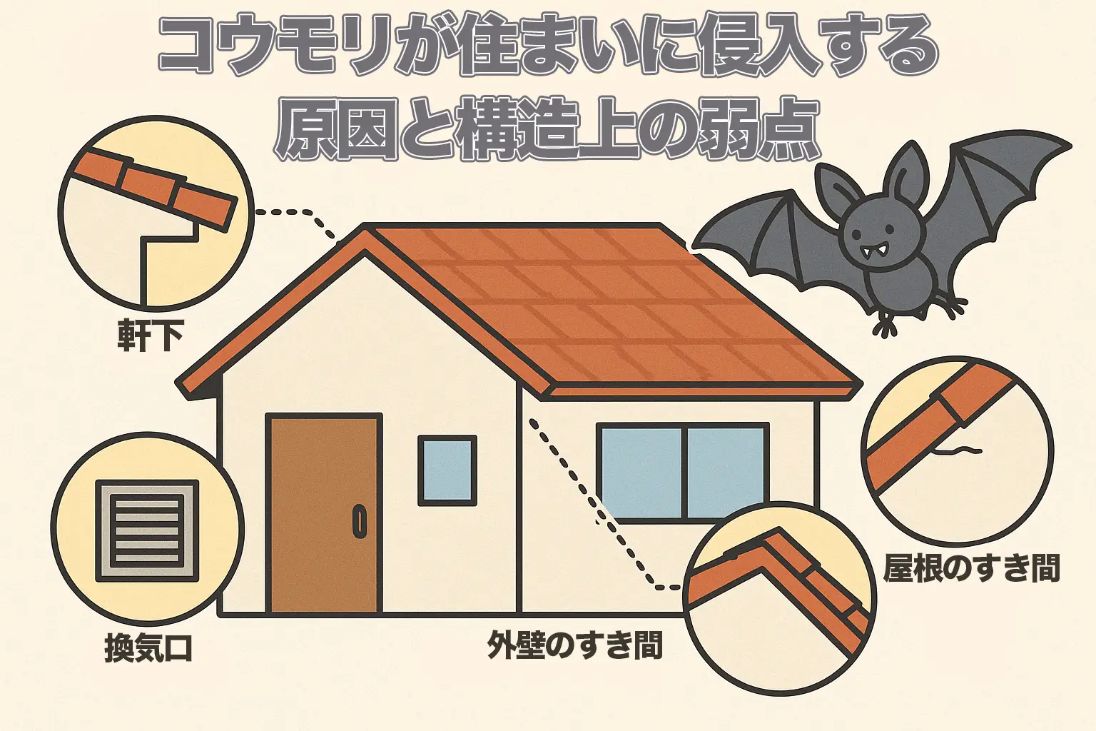 コウモリ の 巣