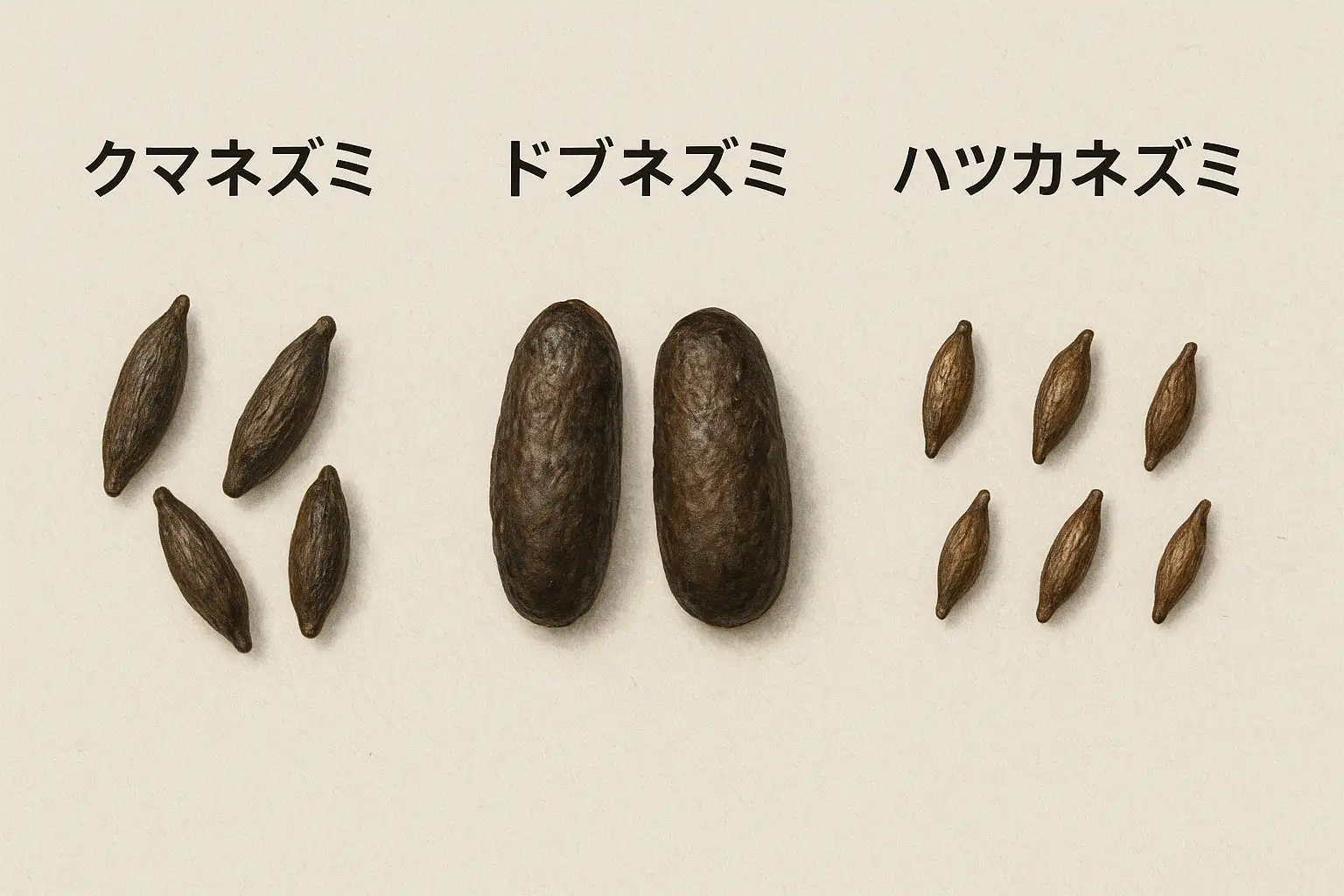 【画像で即判定】ネズミのフン(糞)の見分け方|感染症リスク・正しい掃除・再発防止まで(全国対応/即日対応※/見積無料) | ROY株式会社