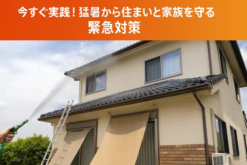 今すぐ実践！猛暑から住まいと家族を守る緊急対策