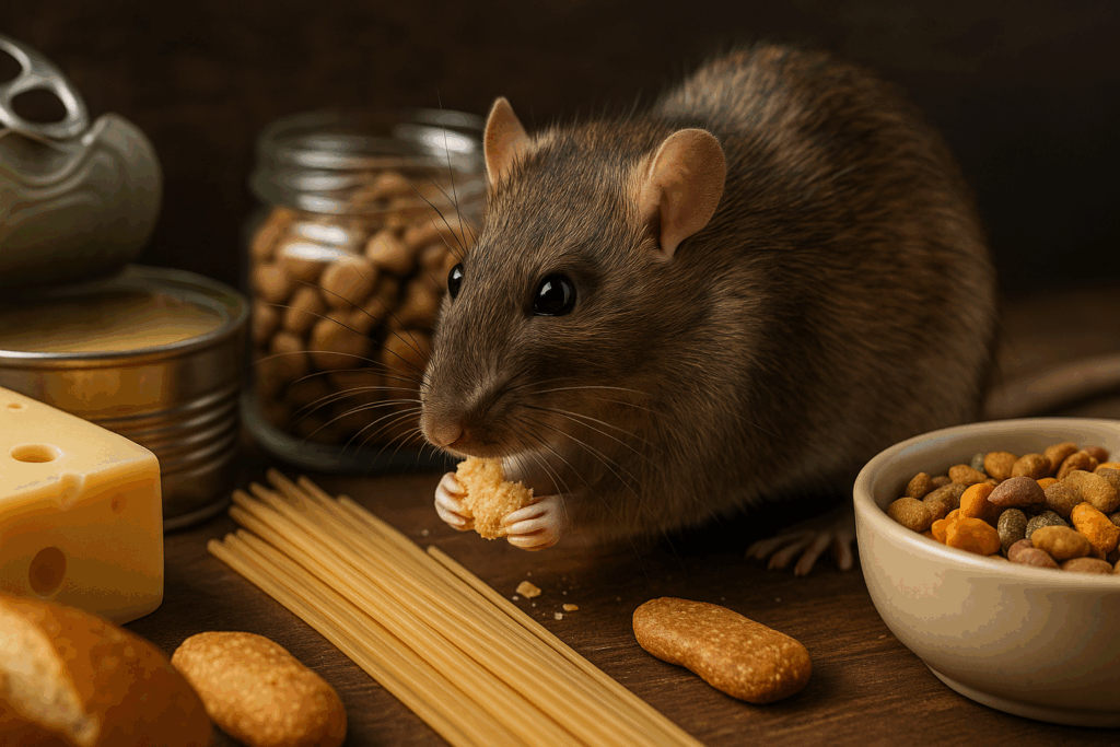 ネズミの食性とは?雑食性のネズミ、その特徴