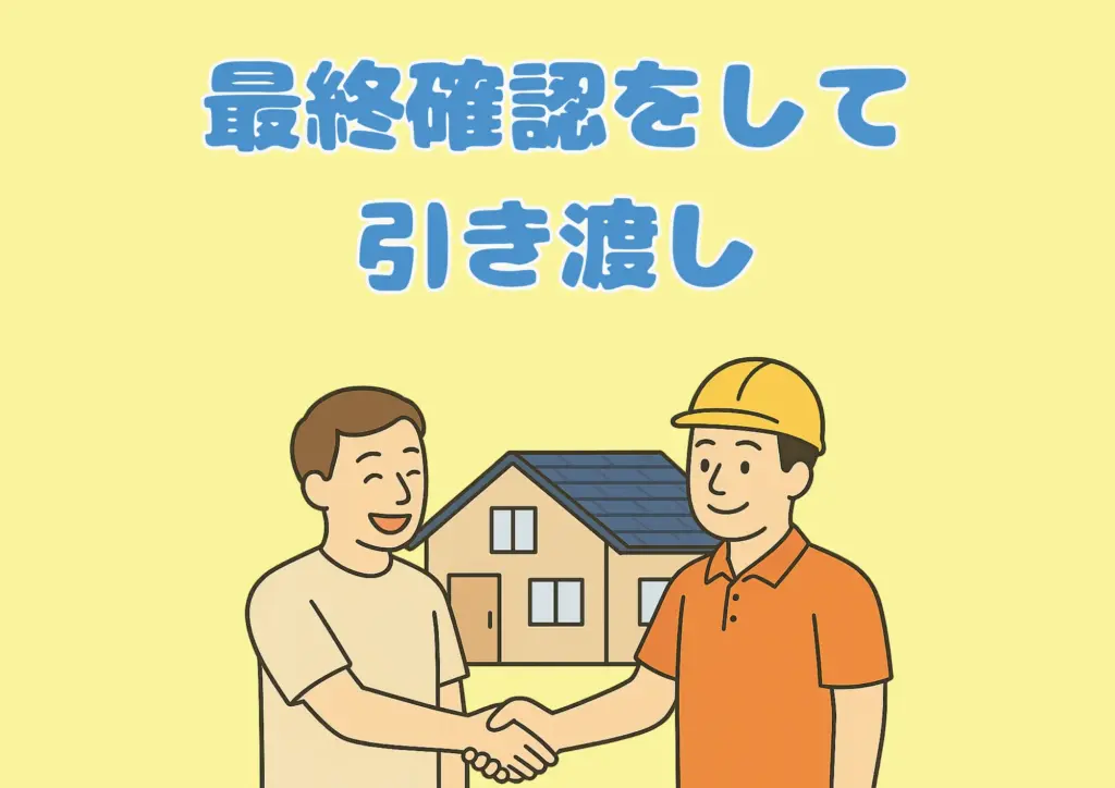 引き渡し