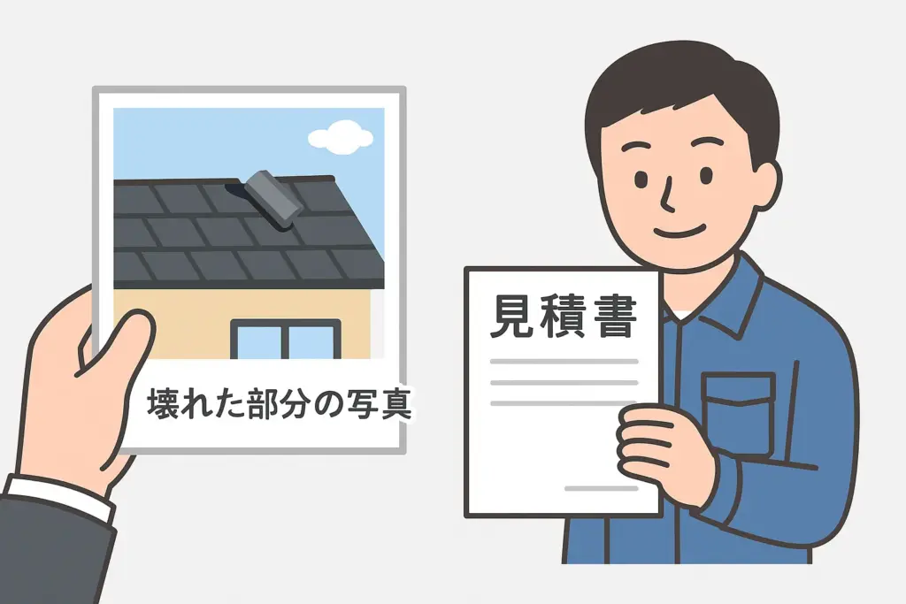 申請には「写真」+「見積書」が必須!