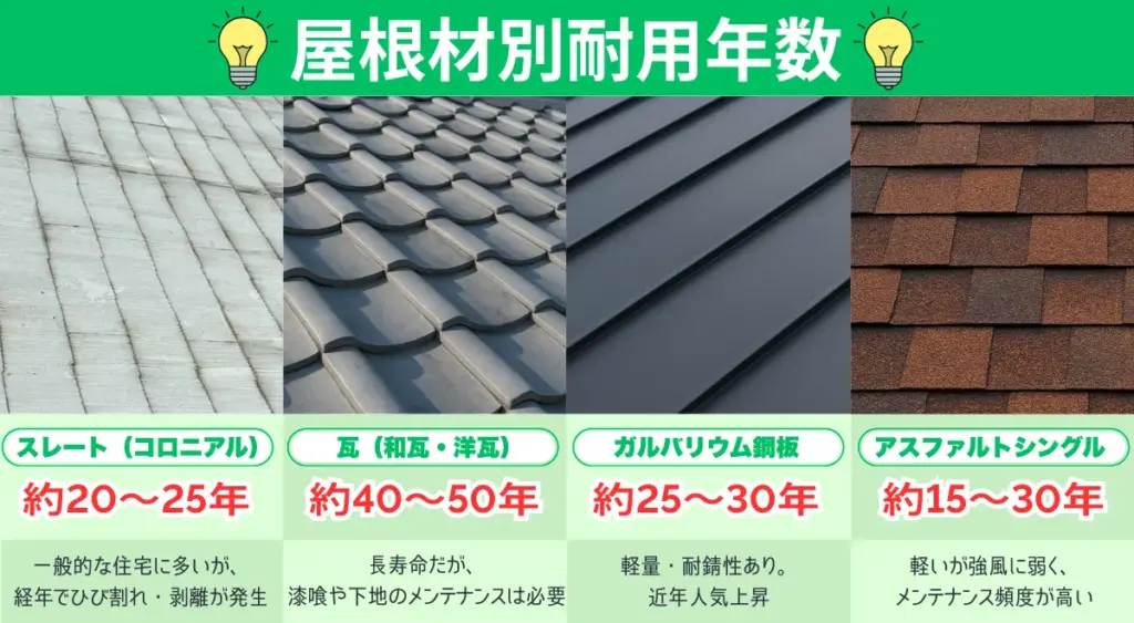 roof-material-lifespan-guide