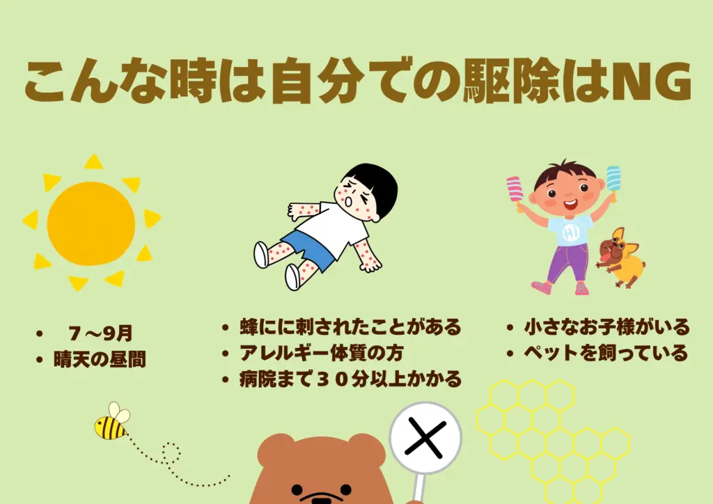 蜂駆除