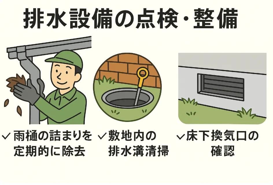 排水設備の点検・整備
