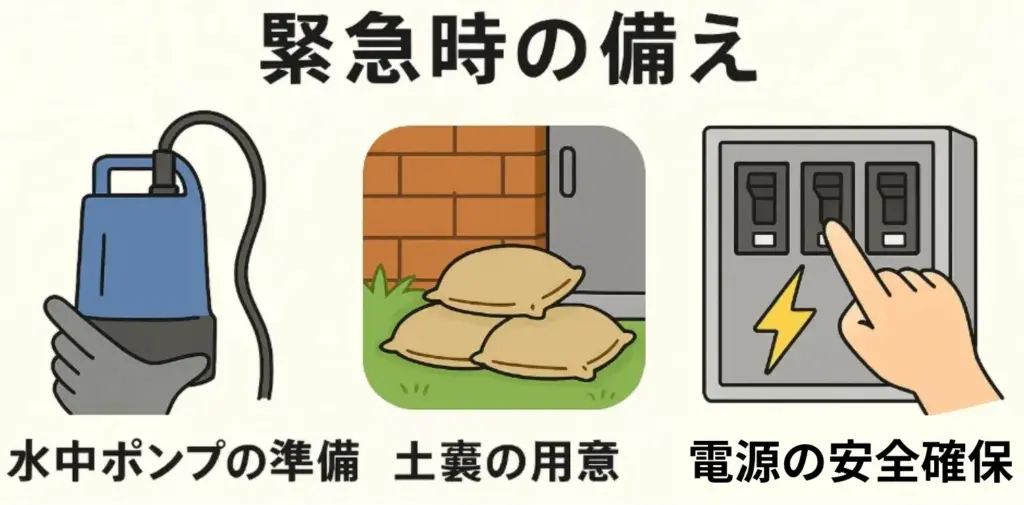 緊急時の備え