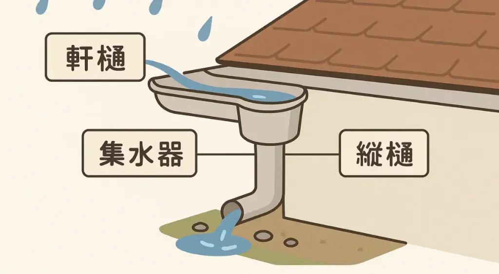 雨樋（あまどい）とは？その役割と重要性