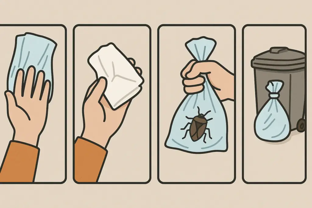 方法3：ビニール袋とティッシュ法