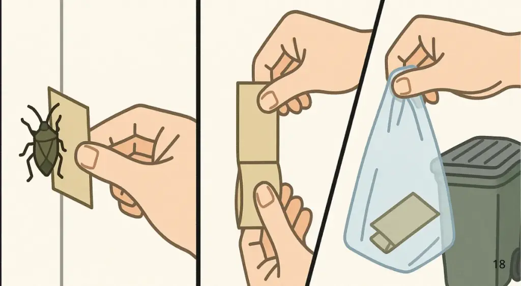 方法1：ガムテープで捕獲（最もおすすめ）