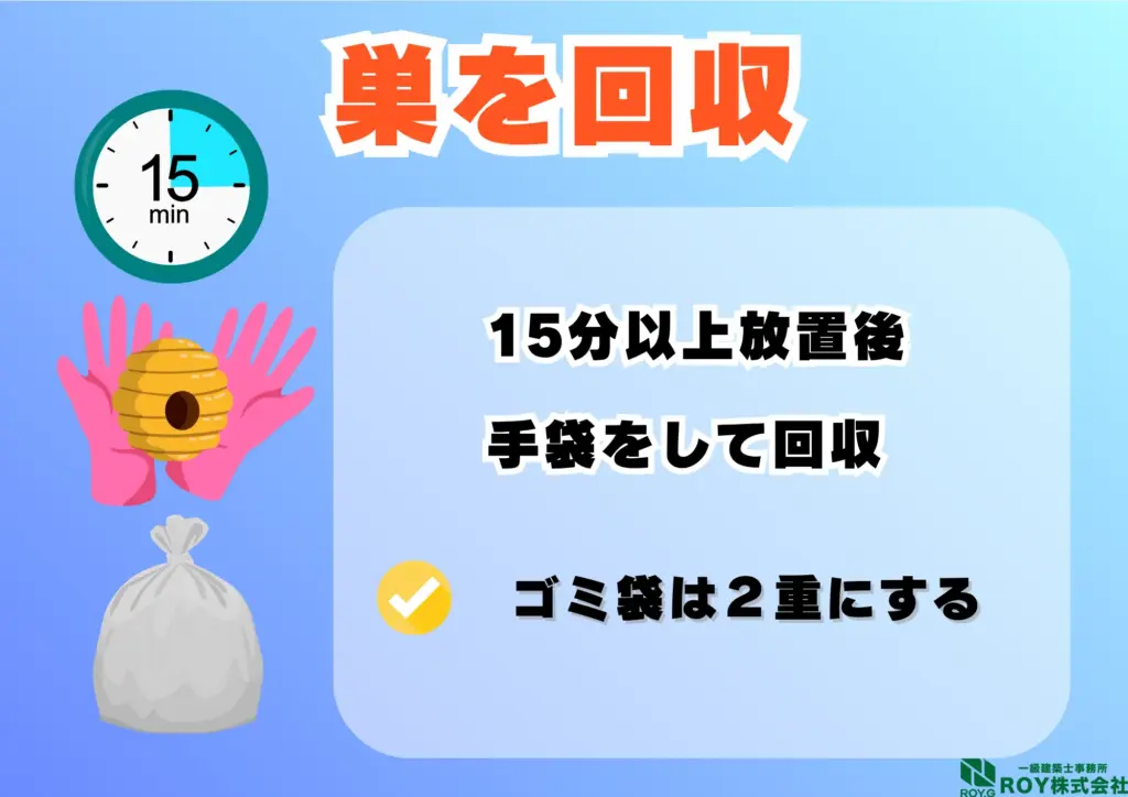 蜂　ハチ　自分でできる対策方法 手順