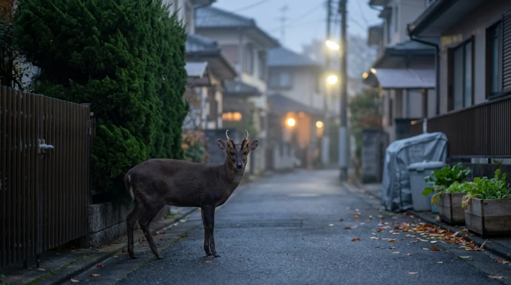 キョンの生態｜なぜ住宅地に来るのか
