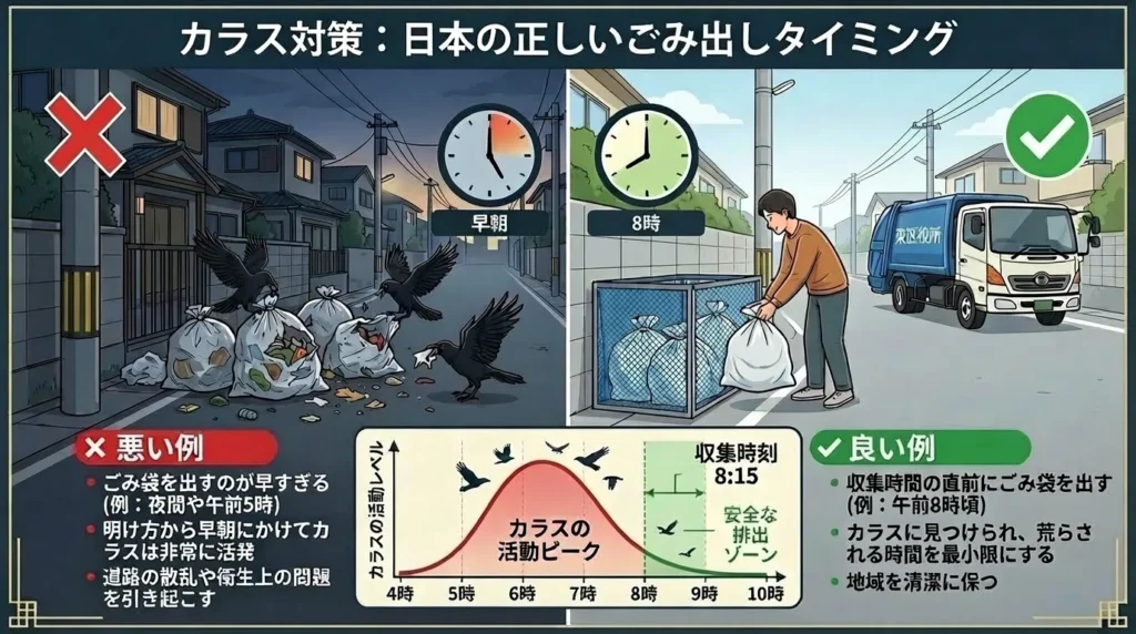 karasu-gomi-arasu-haru-taisaku

