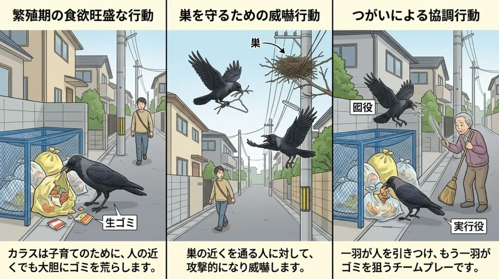 karasu-gomi-arasu-haru-taisaku

