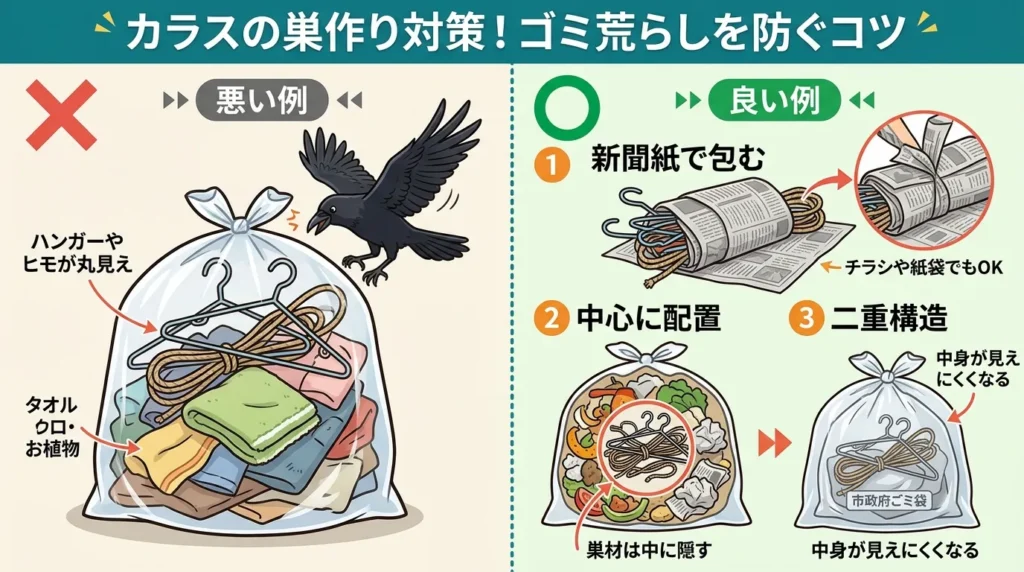 karasu-gomi-arasu-haru-taisaku

