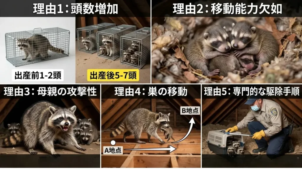 araiguma-shussan-jiki-kujo