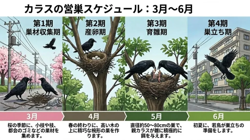 karasu-gomi-arasu-haru-taisaku

