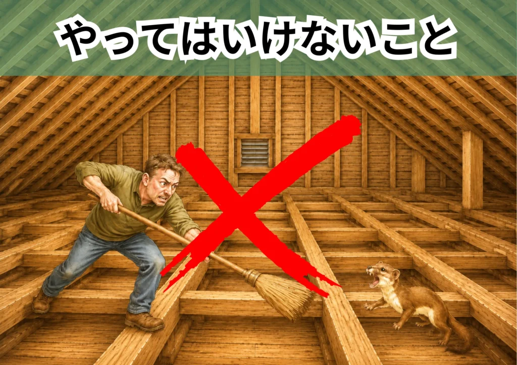 やってはいけないこと