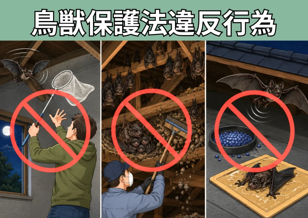 鳥獣保護法違反行為
