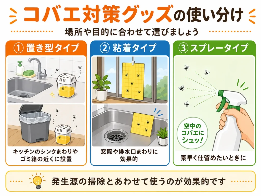 今すぐできる!小蝿の駆除方法4選