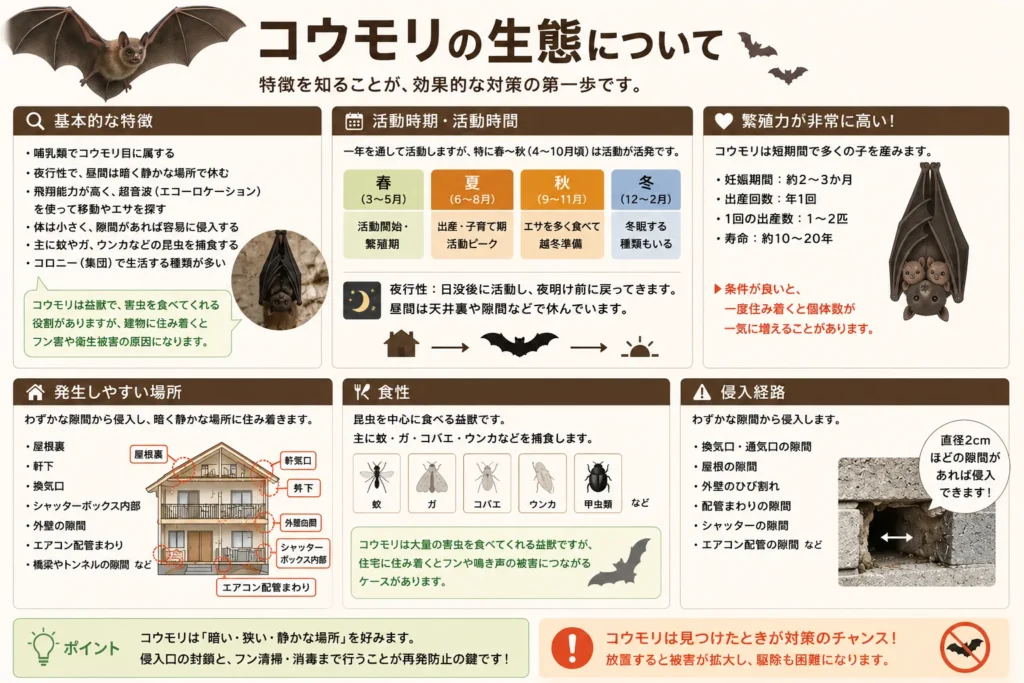 夏の害獣/コウモリ