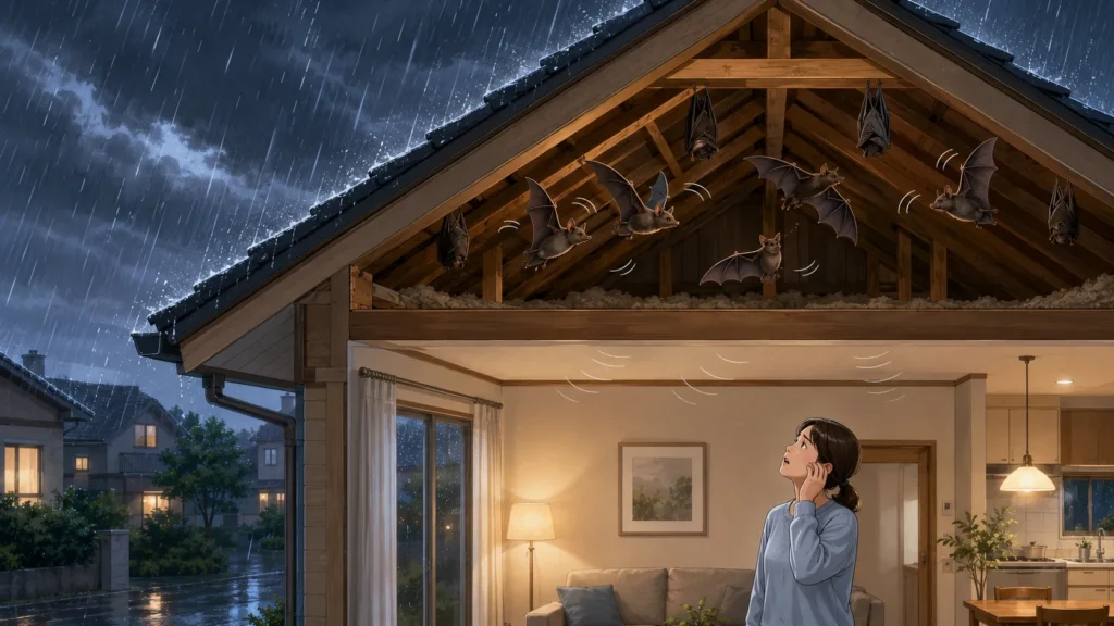 bat-rain-ceiling-noise-solution