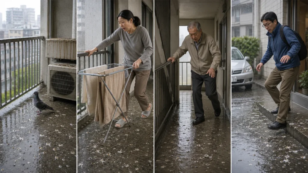 pigeon-droppings-rainy-season-damage