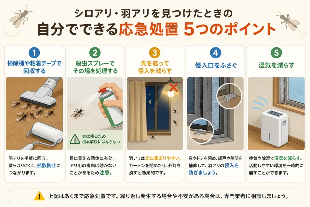 自分でできる応急処置