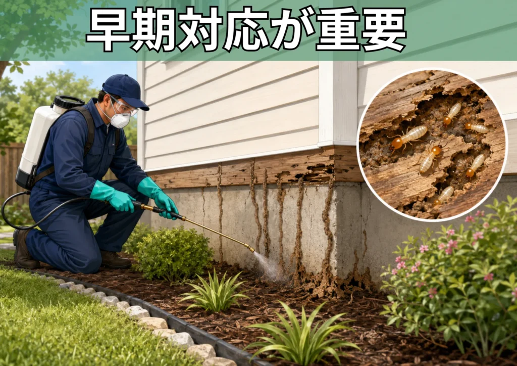 シロアリ業者