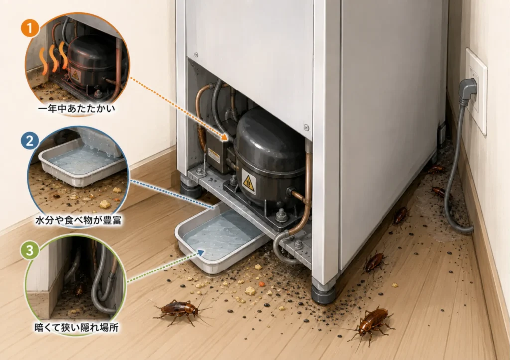 冷蔵庫裏