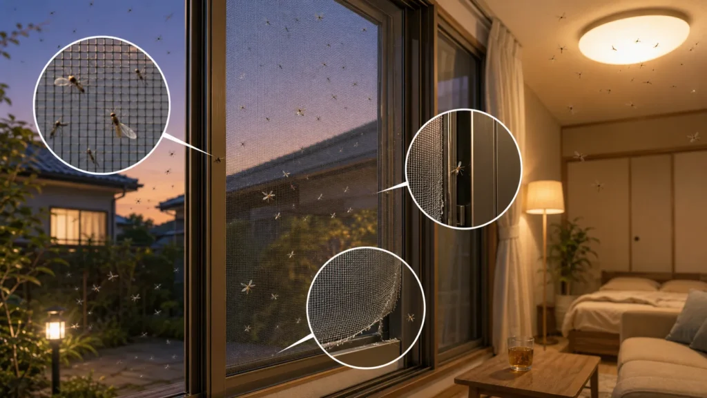 mosquito-net-gap-prevention-summe