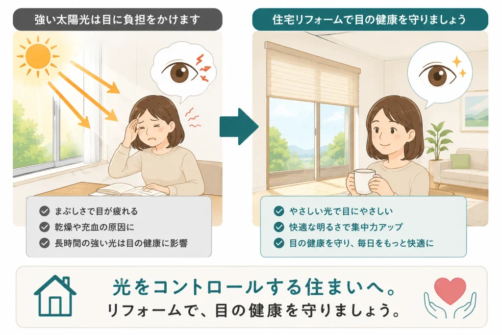 室内にいても太陽光対策が必要な理由