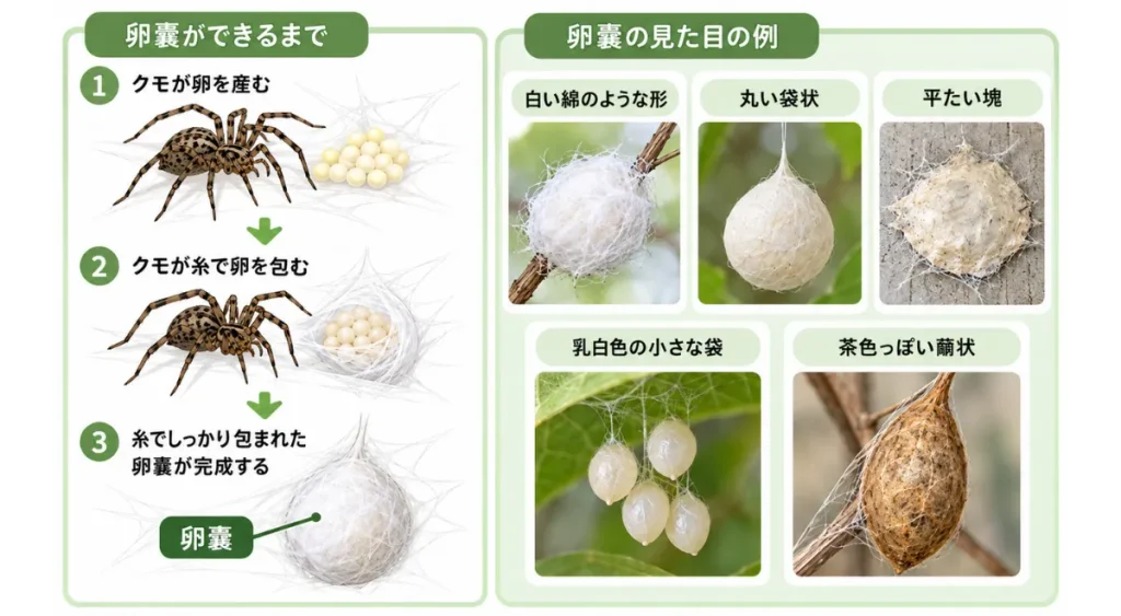 クモの卵嚢